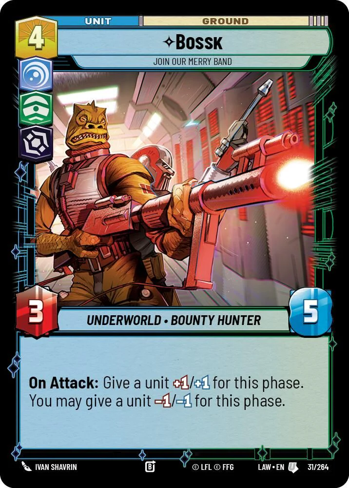Bossk - Join Our Merry Band - 31/264 - Uncommon