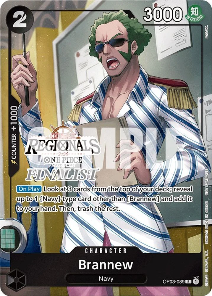 Brannew (Offline Regional 2024) [Finalist] - OP03-089 - Rare