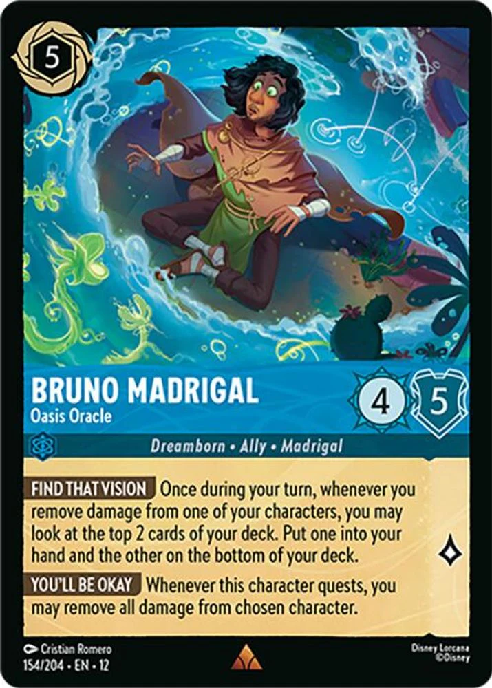 Bruno Madrigal (Oasis Oracle) - 154/204 - Rare