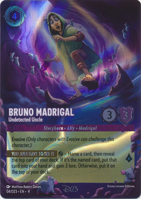 Bruno Madrigal (Undetected Uncle) - 4 - Promo (Foil)