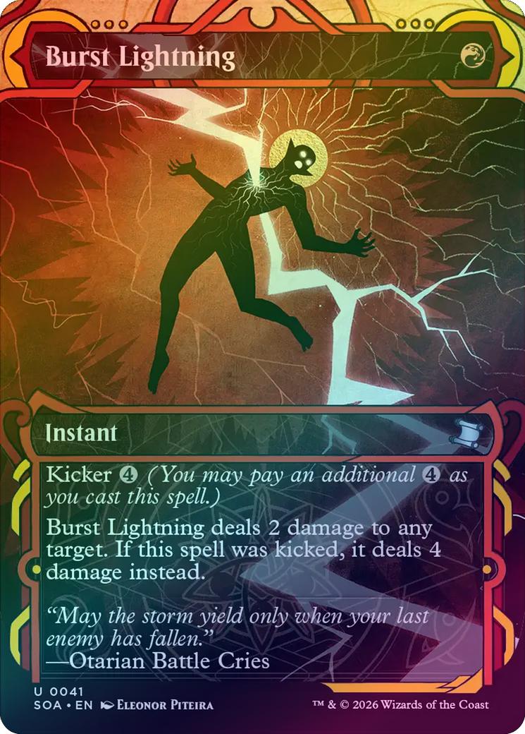 Burst Lightning (Foil) (SOA)