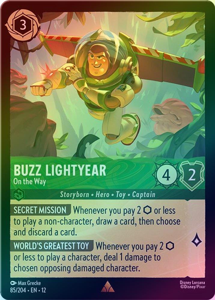 Buzz Lightyear (On the Way) - 85/204 - Rare (Foil)