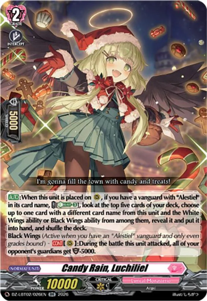 Candy Rain, Luchiliel - DZ-LBT02/026EN - Double Rare