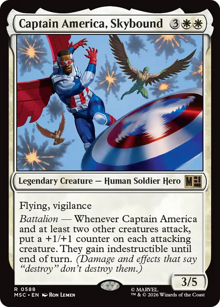 Captain America, Skybound (588) (MSC)