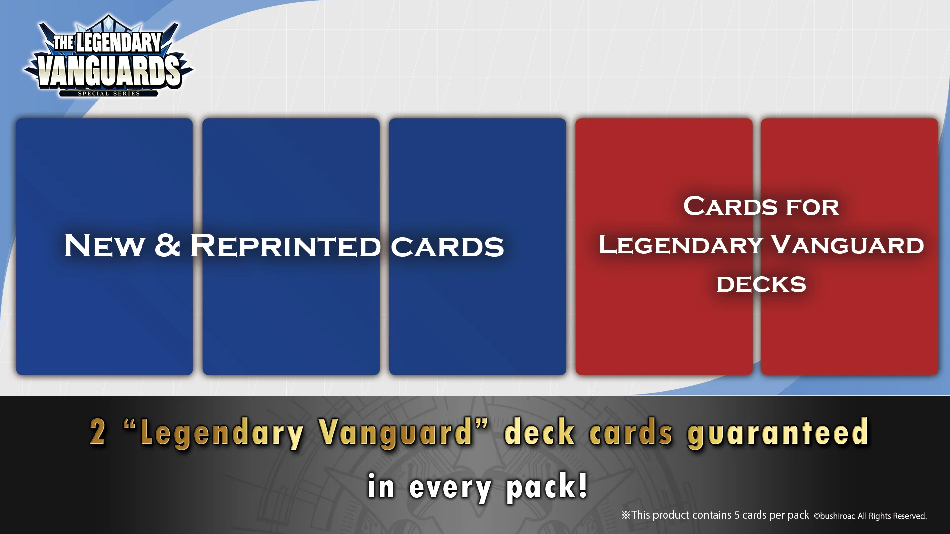 Cardfight!! Vanguard - VGE-DZ-SS15 - Special Series 15 - The Legendary Vanguards Booster Box (Pre-Order) - Image 2