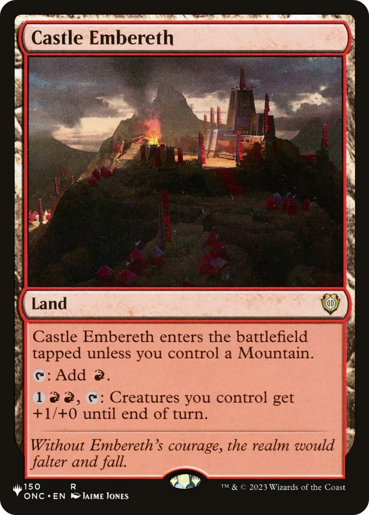 Castle Embereth - ONC Reprint (PLST)