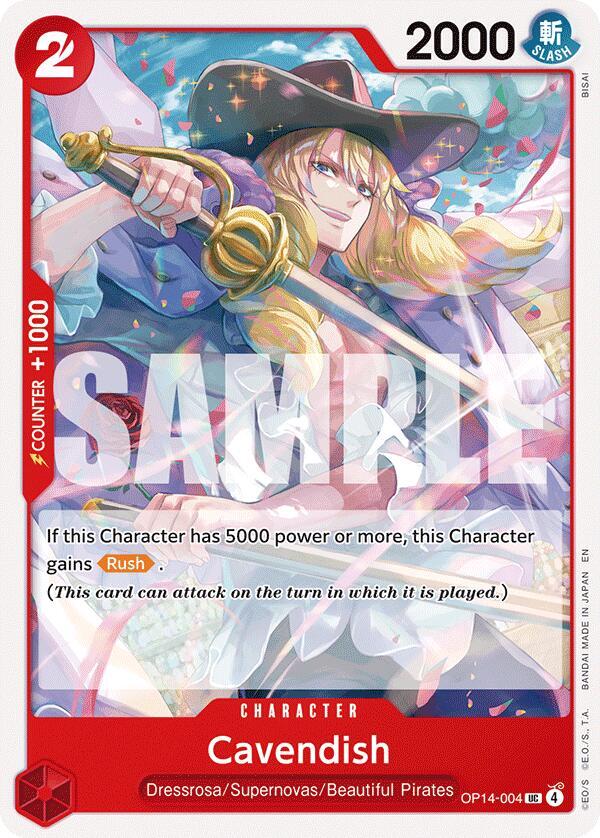 Cavendish - OP14-004 - Uncommon