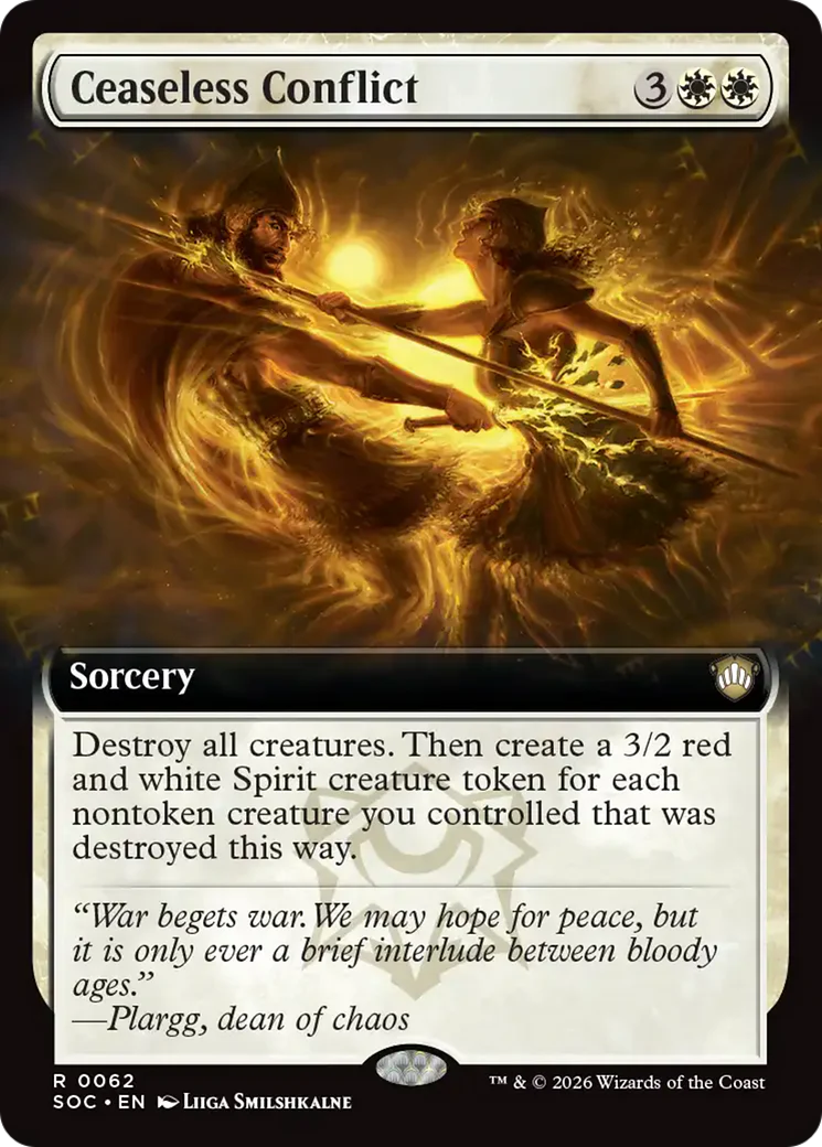 Ceaseless Conflict - Extended Art (SOC)