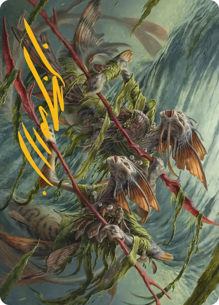 Champions of the Shoal (AECL) - Gold Stamped Art Card