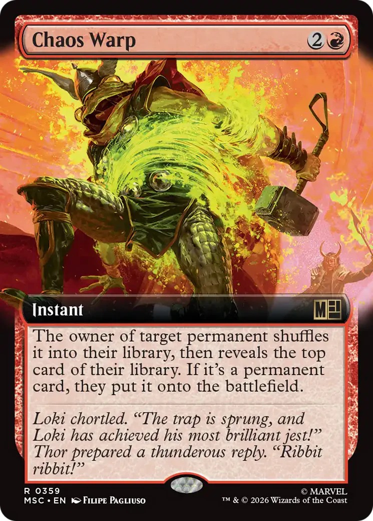 Chaos Warp - Extended Art (MSC)