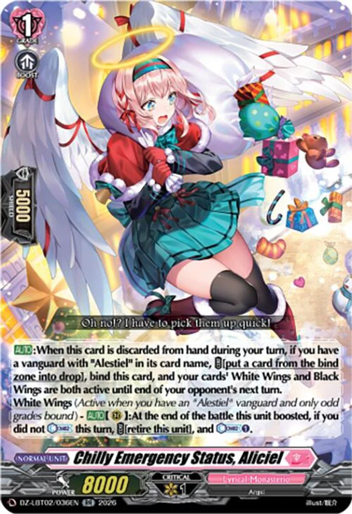 Chilly Emergency Status, Aliciel - DZ-LBT02/036EN - Double Rare