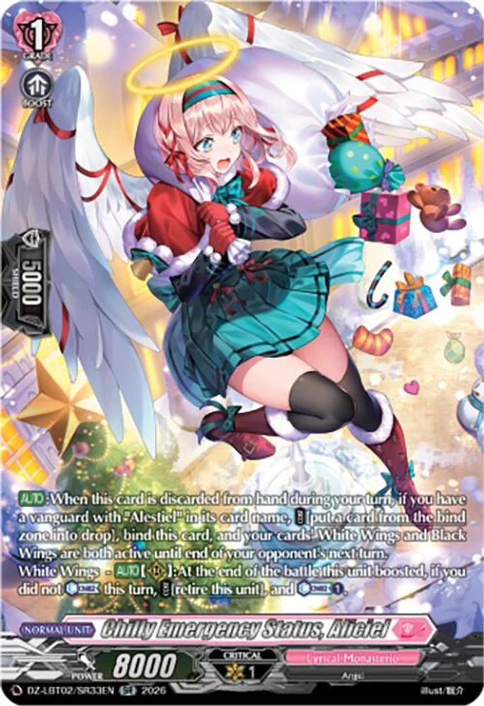Chilly Emergency Status, Aliciel (SR) - DZ-LBT02/SR33EN - Silver Rare