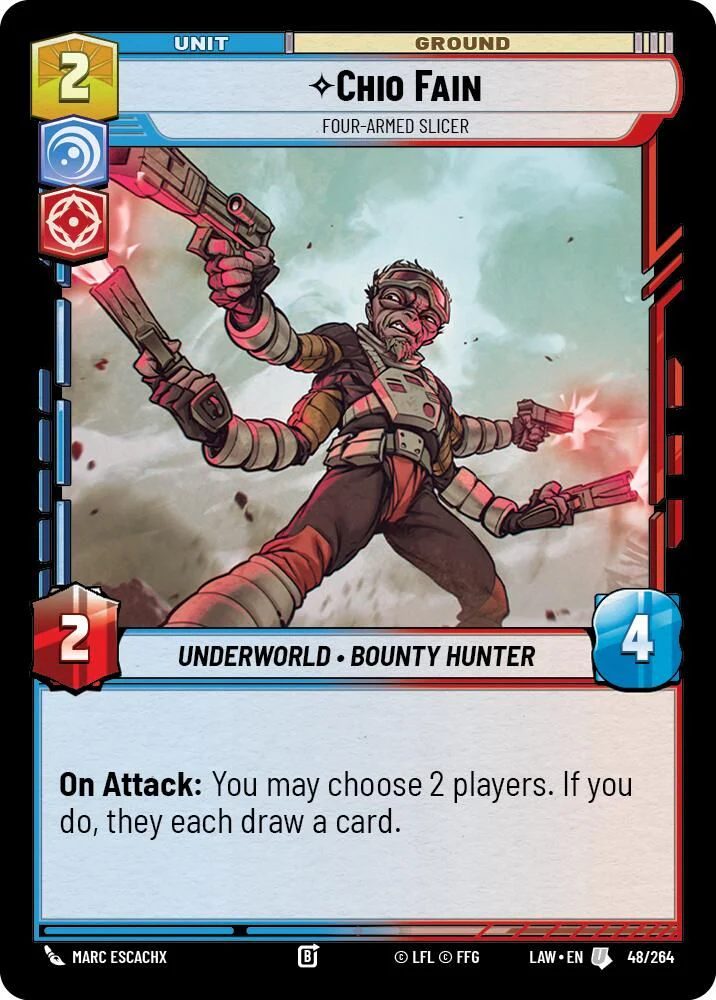 Chio Fain - Four-Armed Slicer - 48/264 - Uncommon