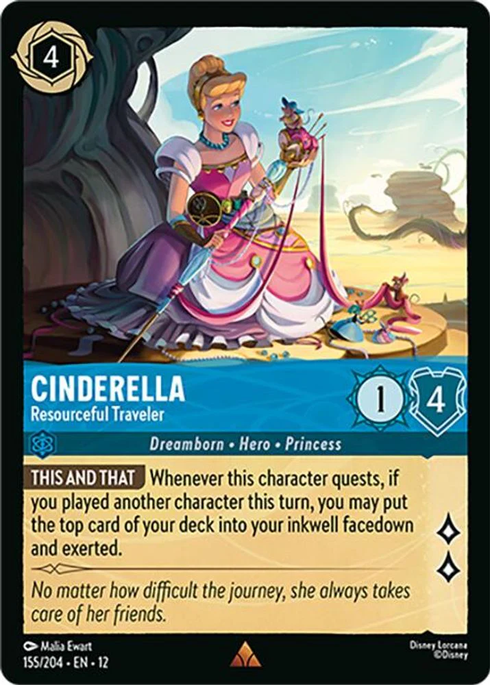Cinderella (Resourceful Traveler) - 155/204 - Rare
