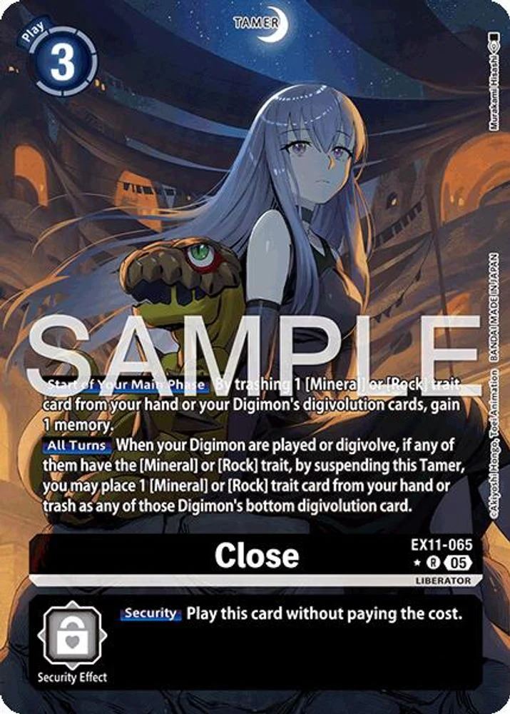 Close (Alternate Art) - EX11-065 - Rare