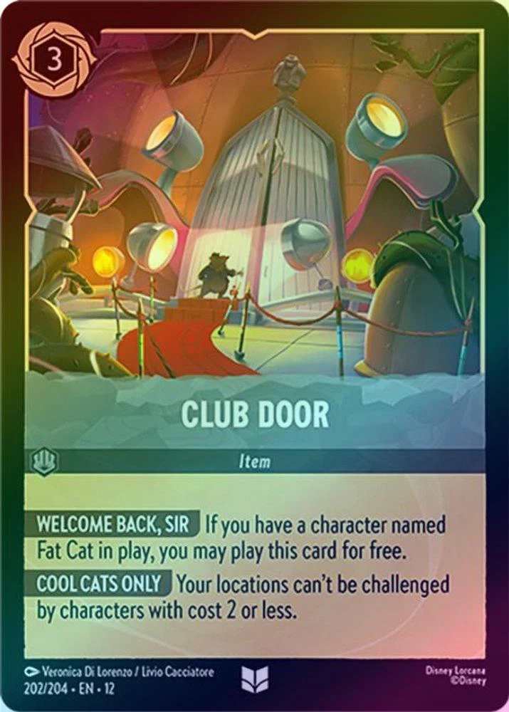 Club Door - 202/204 - Uncommon (Foil)