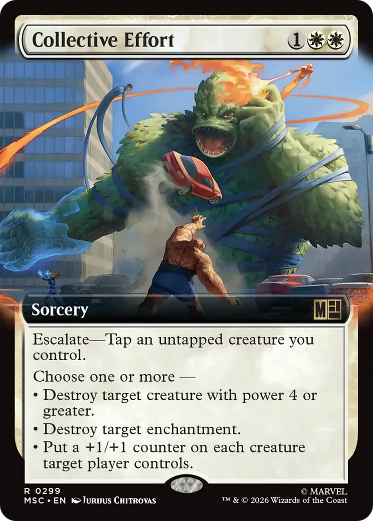 Collective Effort - Extended Art (MSC)