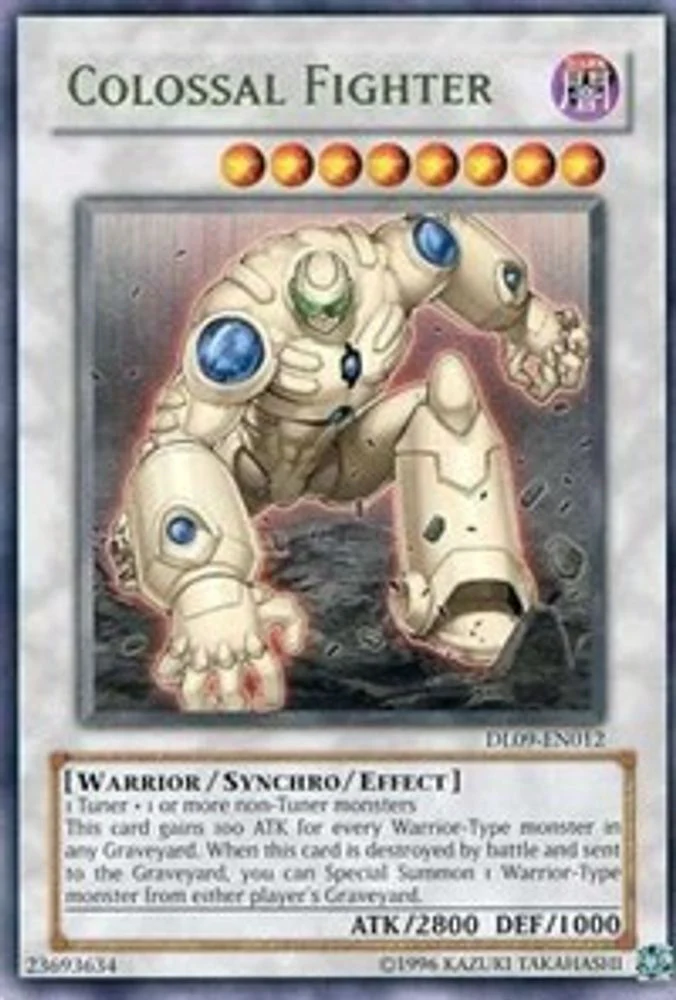 Colossal Fighter (Green) - DL09-EN012 - Rare