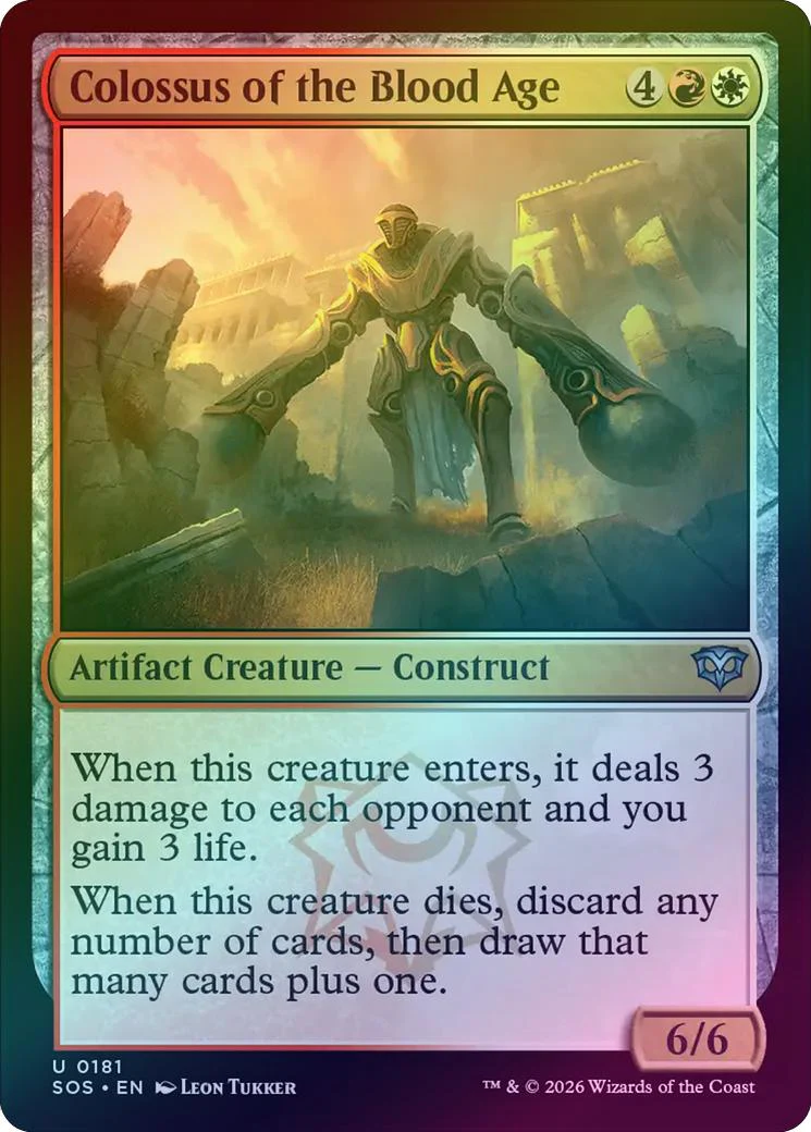 Colossus of the Blood Age (Foil) (SOS)