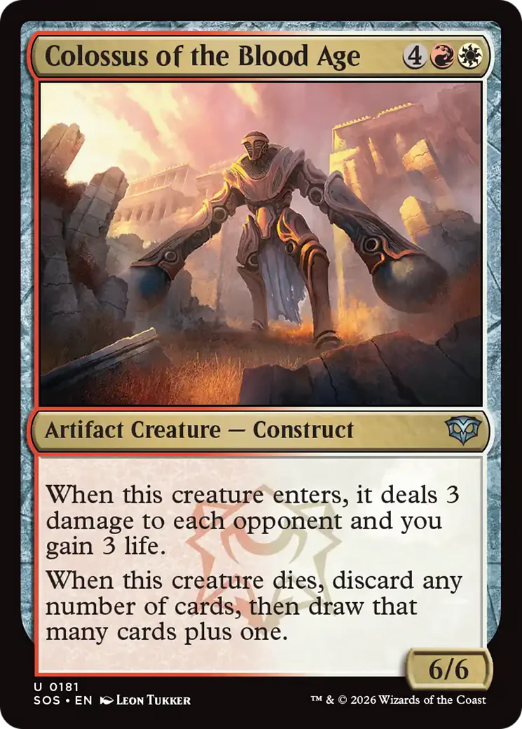 Colossus of the Blood Age (SOS)