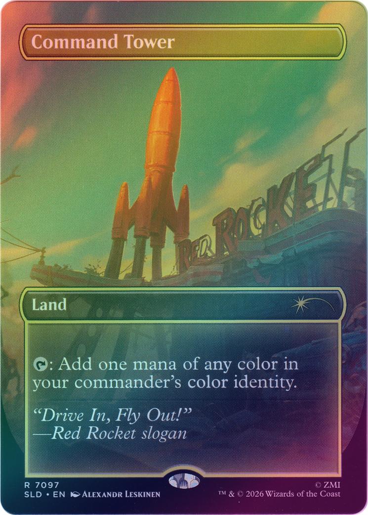 Command Tower - FALLOUT Bonus Card (Foil) (SLD)