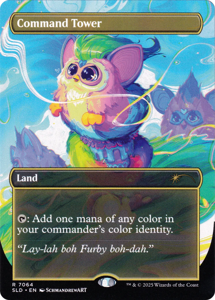 Command Tower - FURBY Bonus Card (SLD)