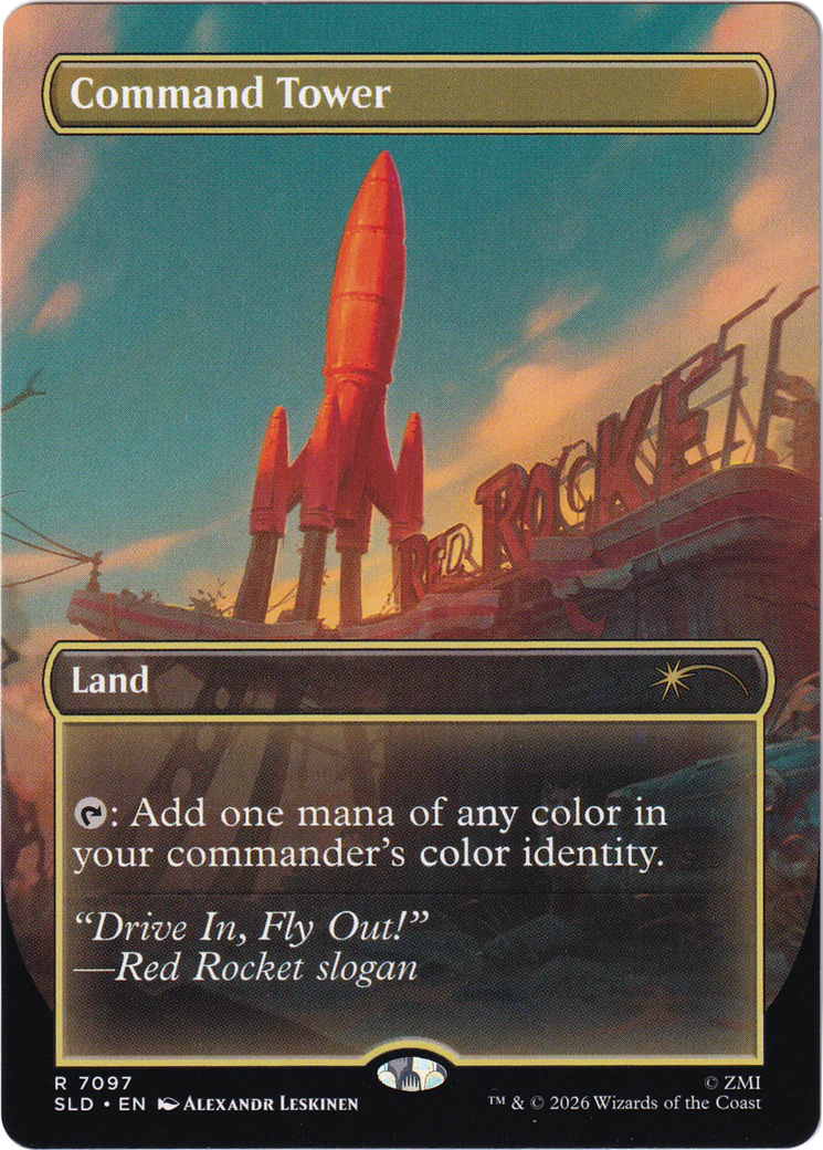 Command Tower - FALLOUT Bonus Card (SLD)