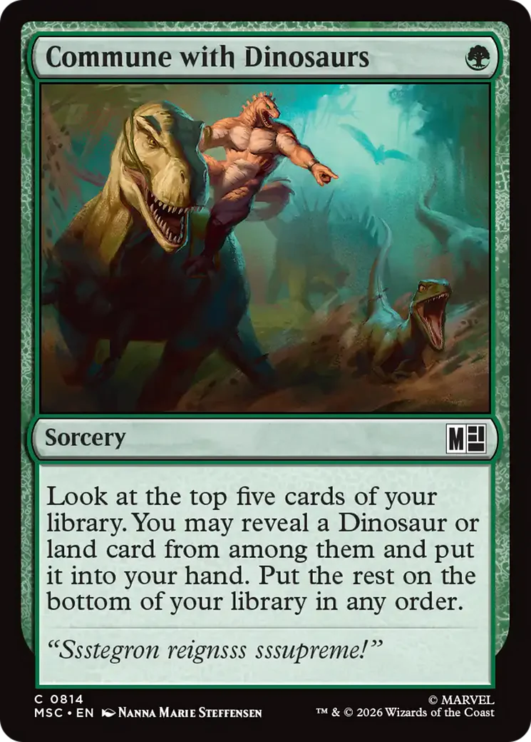 Commune with Dinosaurs (MSC)