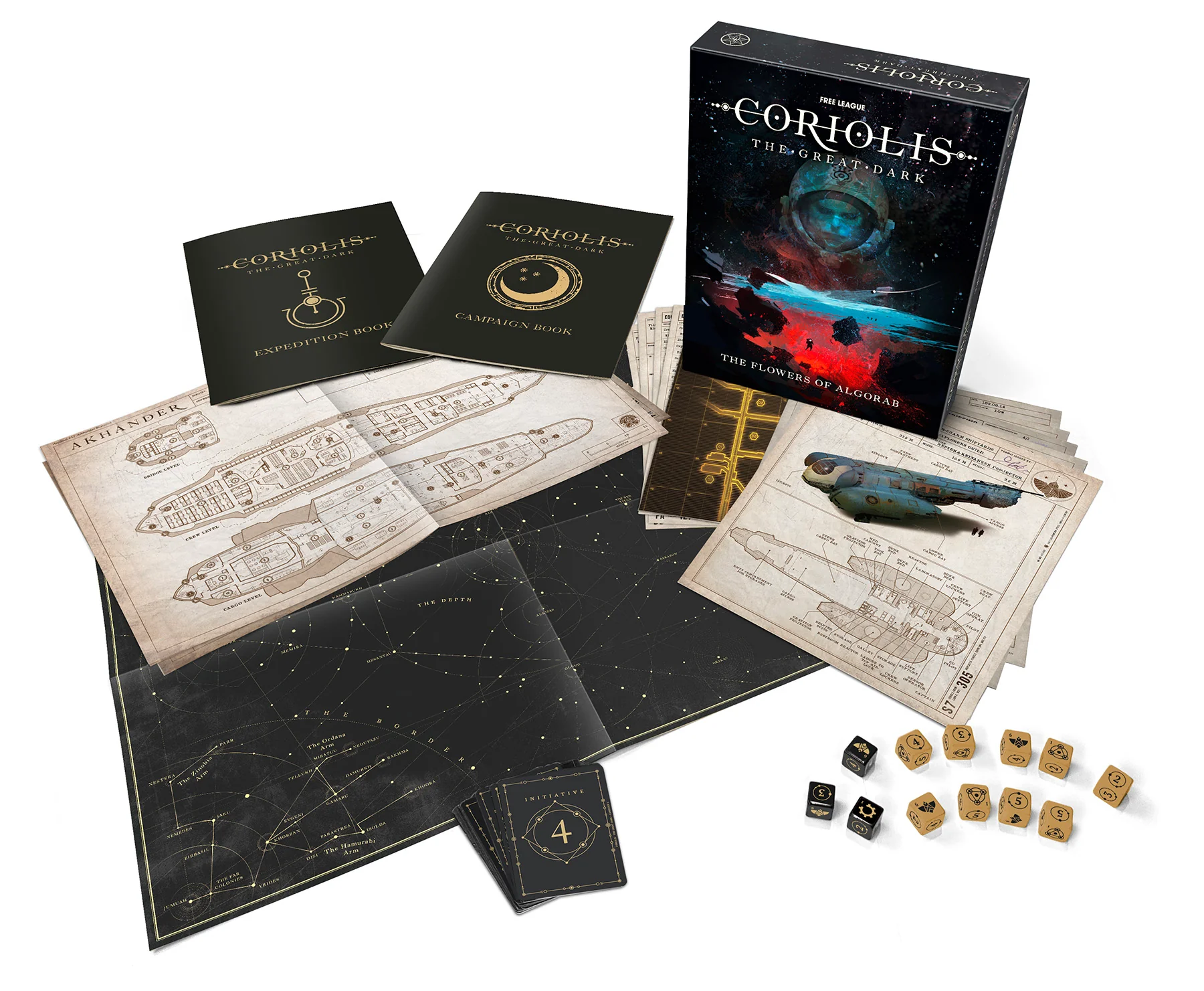 Coriolis: The Great Dark RPG - The Flowers of Algorab Campaign Box Set - Image 2