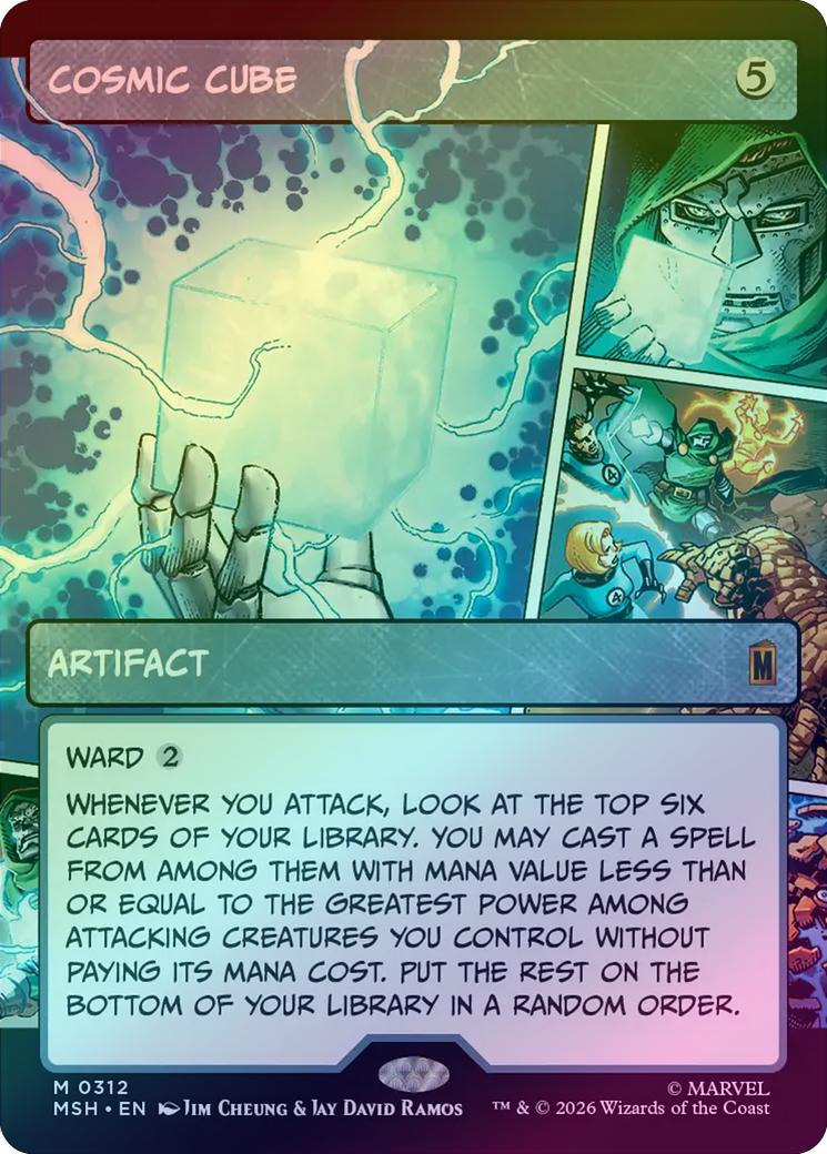 Cosmic Cube - Panel Showcase (Foil) (MSH)