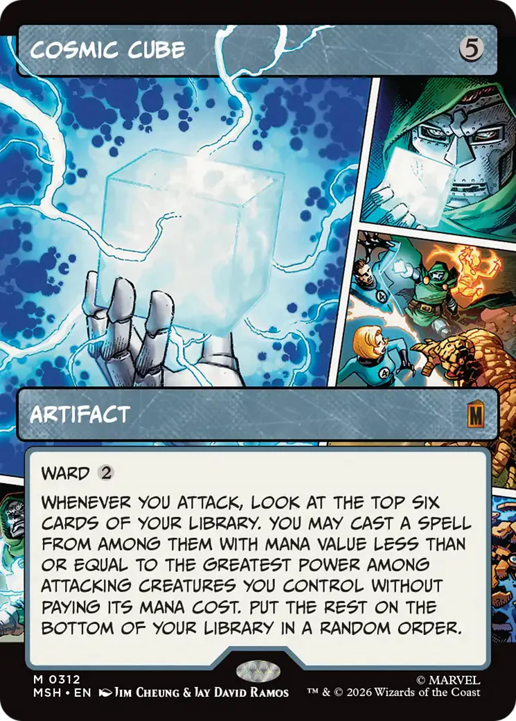 Cosmic Cube - Panel Showcase (MSH)