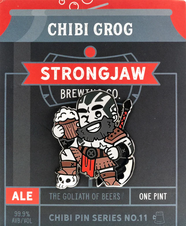 Critical Role - Chibi Pin No. 11 - Grog Strongjaw