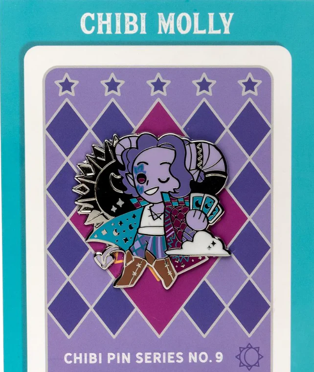 Critical Role - Chibi Pin No. 9 - Mollymauk Tealeaf