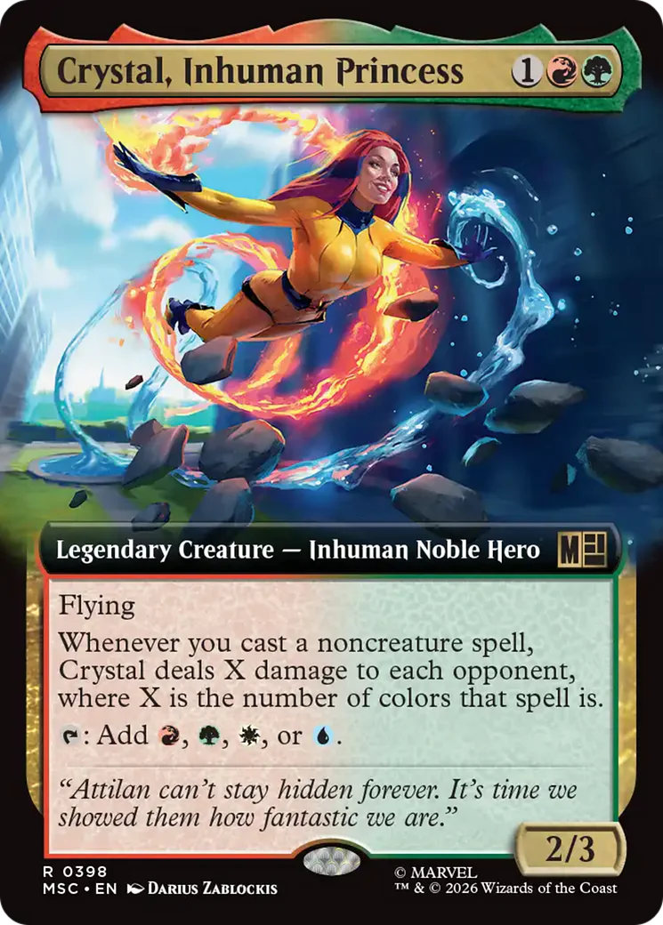Crystal, Inhuman Princess - Extended Art (MSC)