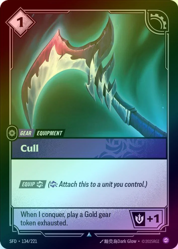 Cull - 134/221 - Uncommon (Foil)