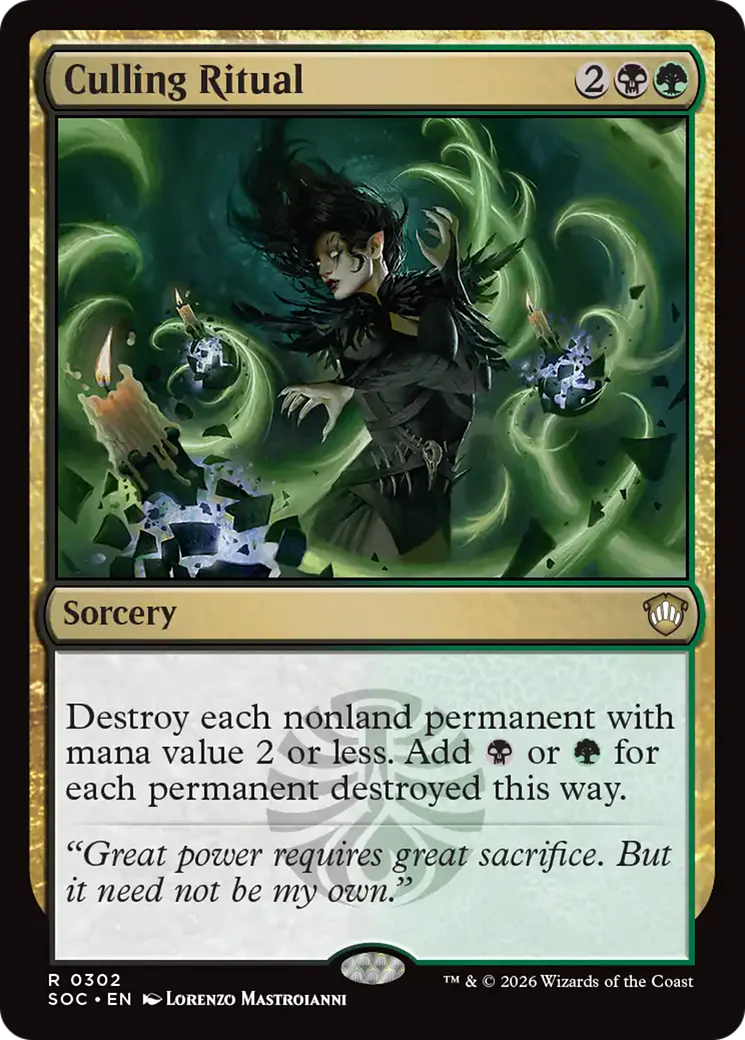 Culling Ritual (SOC)