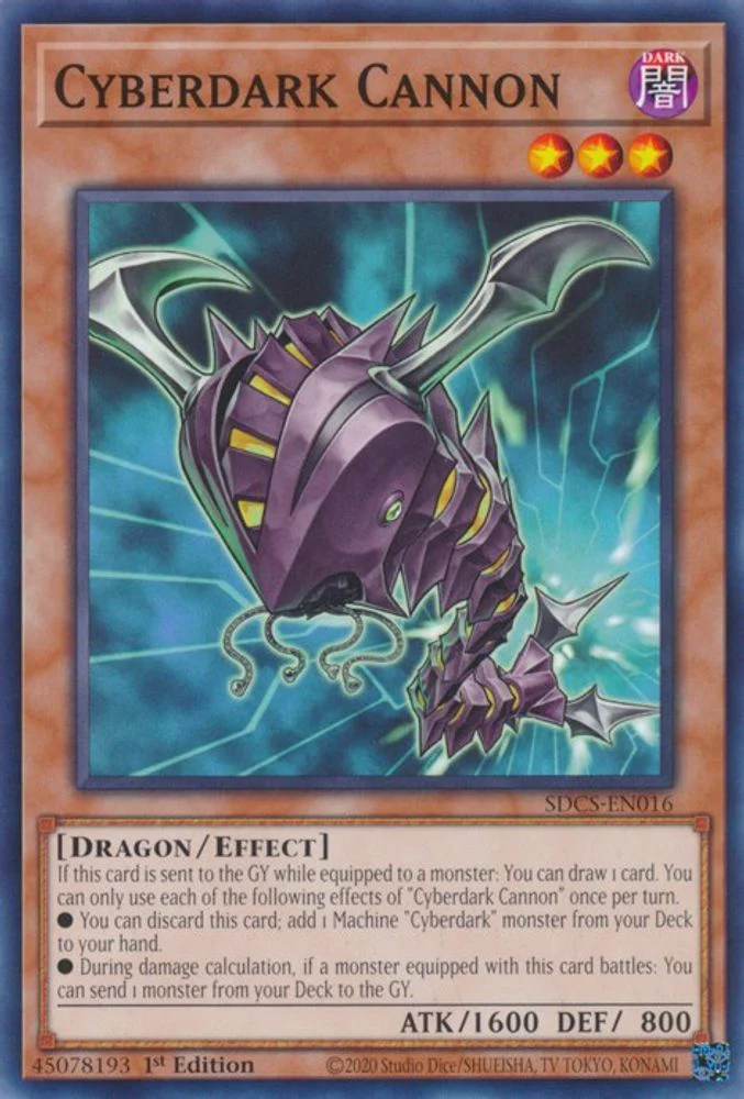 Cyberdark Cannon - SDCS-EN016 - Common - Unlimited