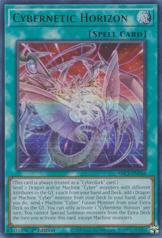 Cybernetic Horizon - SDCS-EN046 - Ultra Rare - Unlimited