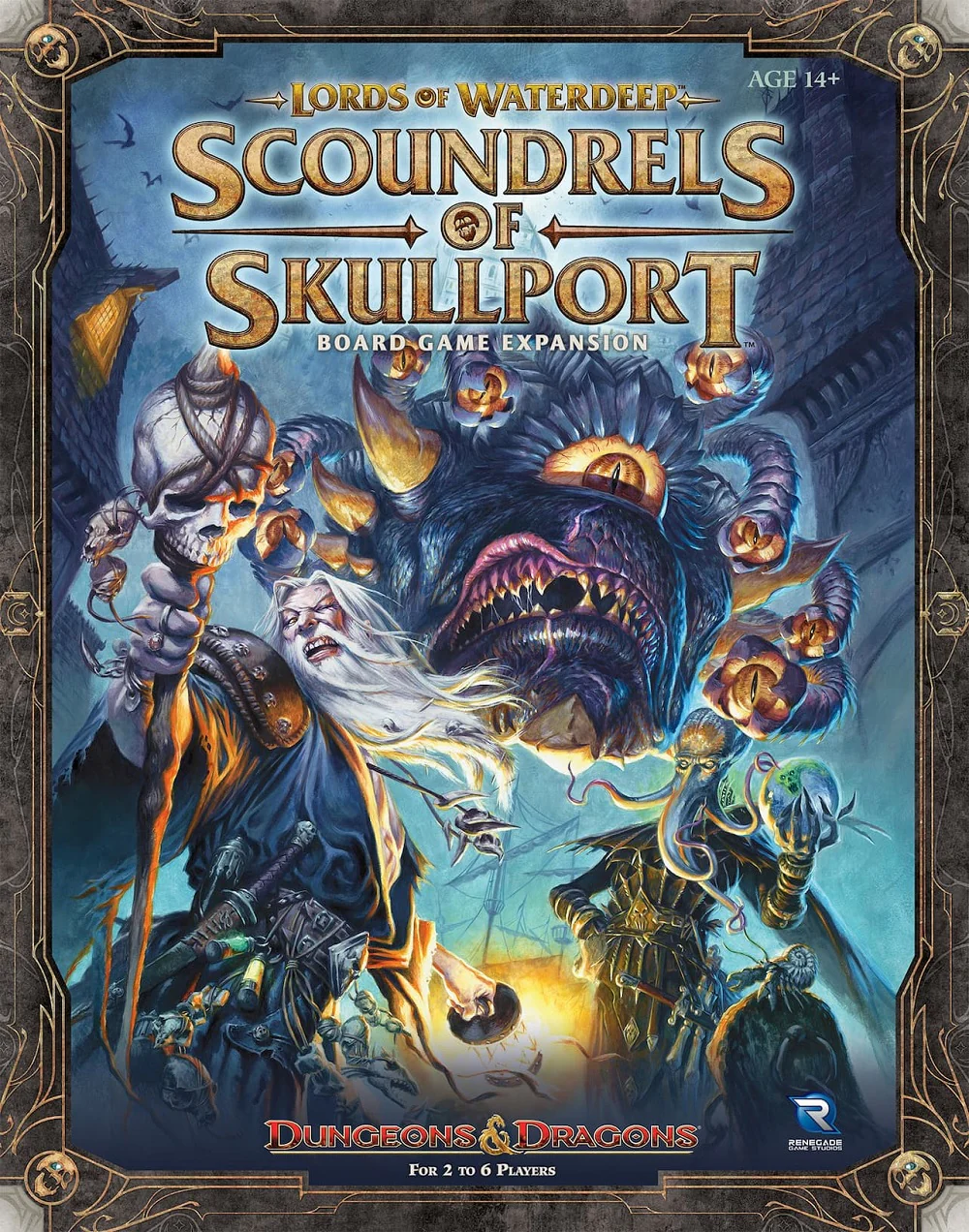D&D Lords of Waterdeep: Scoundrels of Skullport Expansion 2026 Version