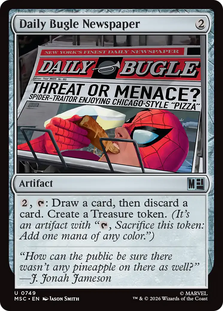 Daily Bugle Newspaper (MSC)