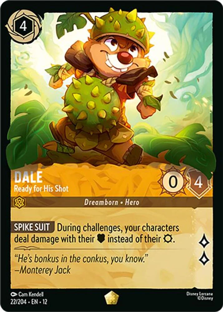 Dale (Ready for His Shot) - 22/204 - Legendary