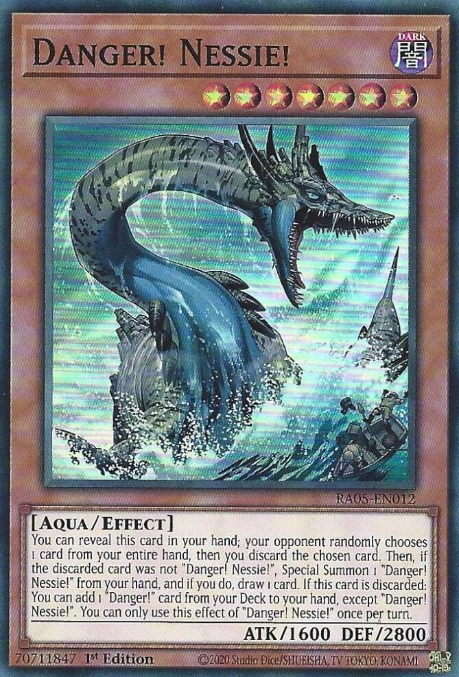 Danger! Nessie! - RA05-EN012 - Super Rare - 1st Edition