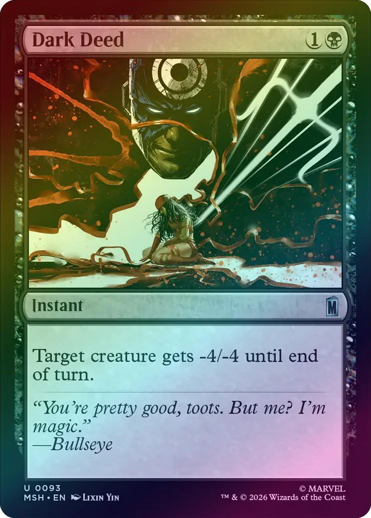 Dark Deed (Foil) (MSH)