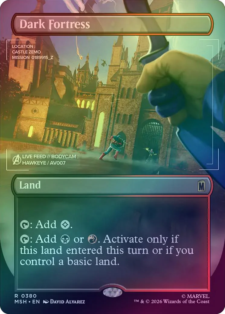 Dark Fortress - Borderless (Foil) (MSH)