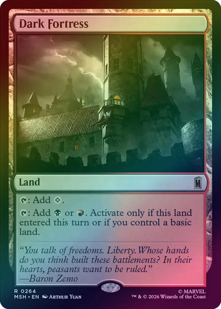 Dark Fortress (Foil) (MSH)