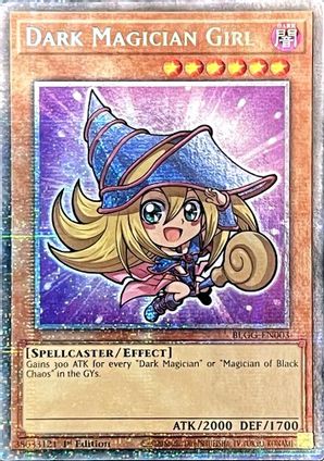 Dark Magician Girl - BLGG-EN003 - Starlight Rare - 1st Edition