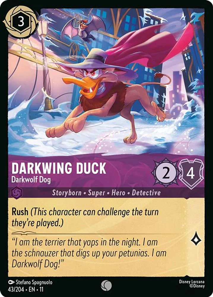 Darkwing Duck (Darkwolf Dog) - 43/204 - Common