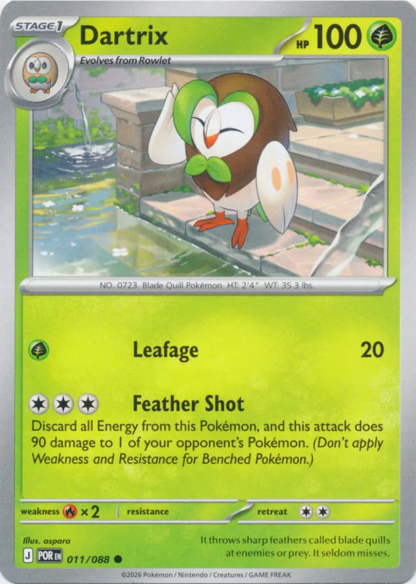 Dartrix - 011/088 - Common
