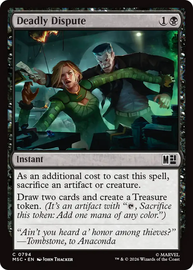 Deadly Dispute (MSC)