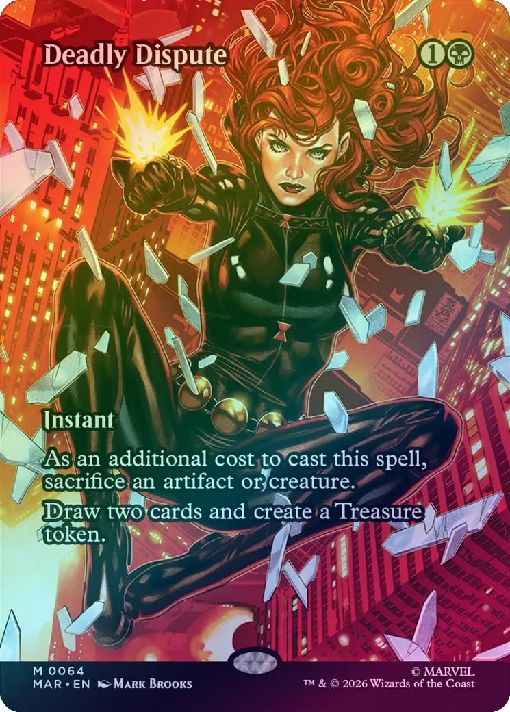 Deadly Dispute - Source Material Showcase (Foil) (MAR)